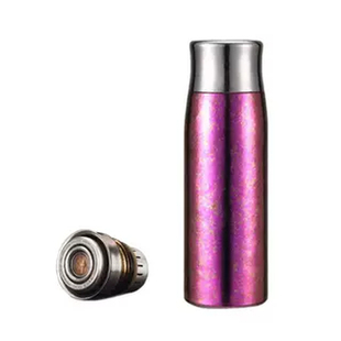 纯钛保温杯高档磁吸温显茶水分离焖茶杯高颜值商务钛杯送礼800ML