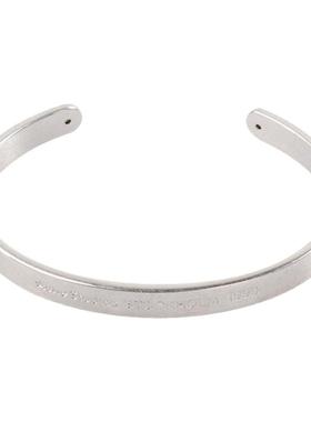 ACNE STUDIOS 秋冬新款极简风男女同款开口手镯银泰百货 301574
