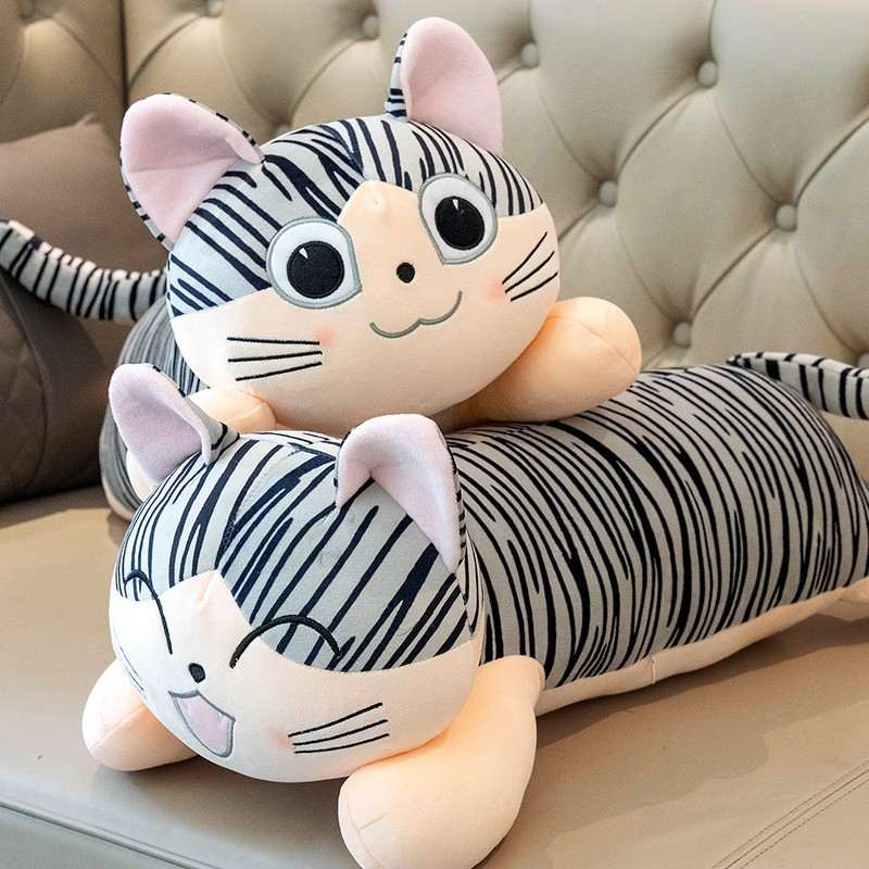 仿真小猫抱枕猫咪玩偶布娃娃枕头抱睡觉公仔儿童午睡猫枕毛绒玩具