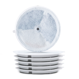 Pawaii怡爪宠物猫咪饮水机替换滤芯6只 自动饮水喂水机活性炭过滤