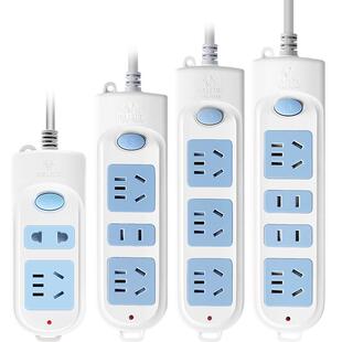 公牛插座板排插长线5米10拖线板多插位插线板插板带线插排五米线