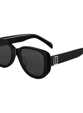 板材猫眼大框墨镜女高清防紫外线