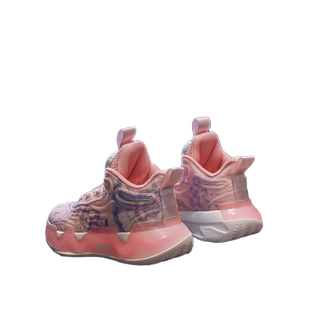 贵人鸟女童鞋子2026新款春秋款春季女鞋大童儿童旋转纽扣鞋运动鞋