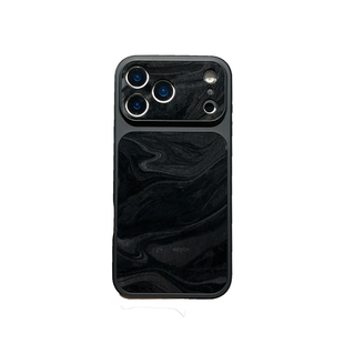 ins水波纹适用苹果17Promax手机壳iPhone16Promax秒变17大视窗15Pro肤感磨砂14Pro全包镜头13男女防摔保护套