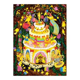 Dreamfriends肯研艺术家联名星光生日会拼图100片送朋友生日礼物