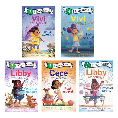 爱科学系列5册I can read Level 3  科学启蒙原 版进口英文分级读物