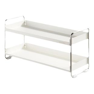 厨房双层调料置物架轻奢餐桌台面窄小转角油盐酱醋调味瓶收纳架子