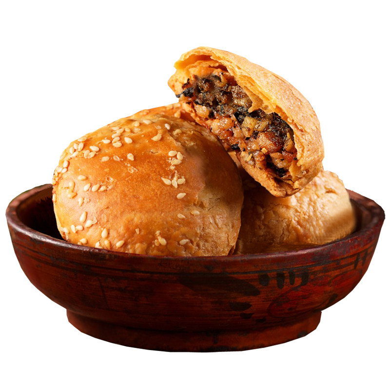 金华酥饼梅干菜肉烧饼独立装大个