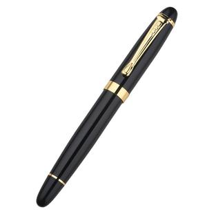 重型盔甲尖双层长刀研钢笔成人男士高档书法练字笔特大铱金笔尖练字比赛作品3.0mm双层笔尖四条墨槽