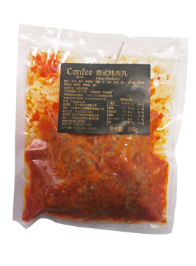 confee意式肉丸牛肉猪肉熟制西餐