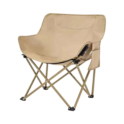 户外便携折叠月亮椅野外露营野餐桌椅轻便舒适折叠椅沙滩椅午休椅