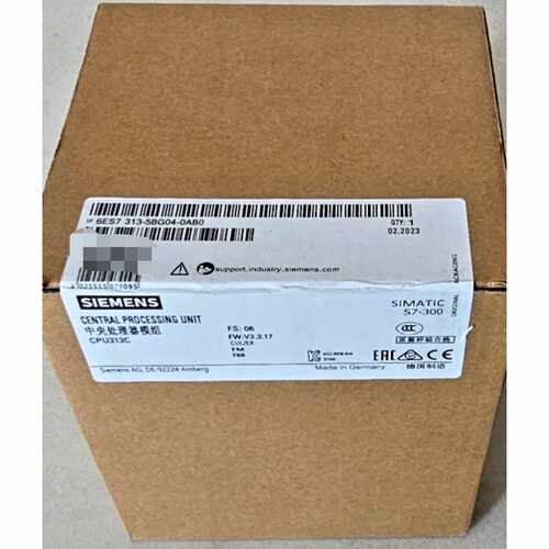 议价S7300 CPU 313C6ES73135BG适用