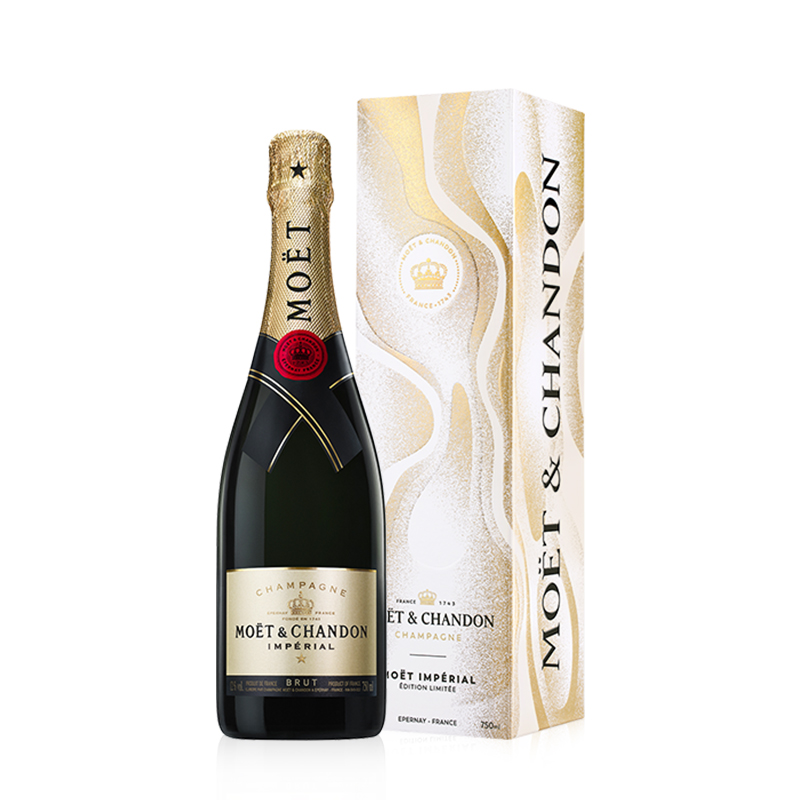 【官方直营】酩悦香槟璀璨2024限定礼盒750ml法国进口香槟