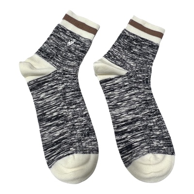 POLO休闲复古秋冬厚保暖中筒男袜