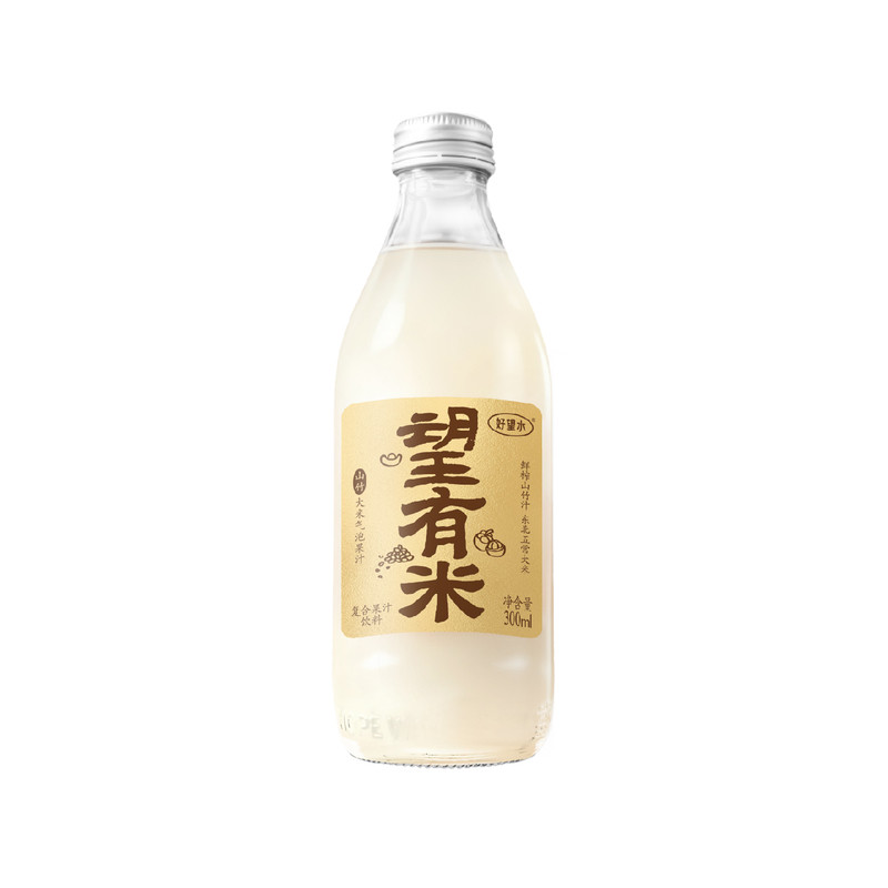 好望水望有米山竹大米气泡果汁饮料复合果汁饮品气泡水碳酸饮料