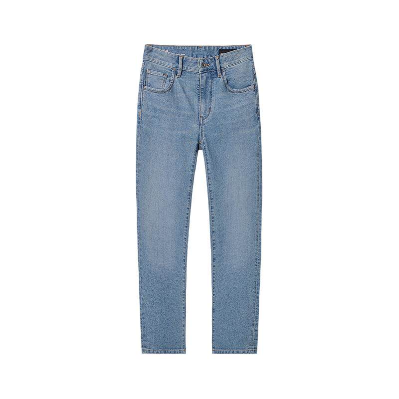 ABLEJEANS女士九分小直筒牛仔裤