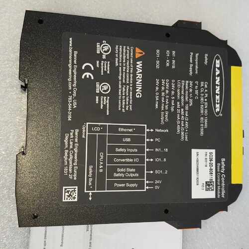 议价BANNER邦纳安全控制器 SC26-2D-806118适用