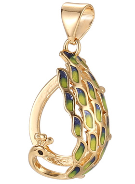 致闺蜜男女舞狮佛公元宝吊坠空托