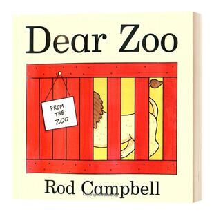 亲爱的动物园 立体书 英文原版 Dear Zoo 神奇的动物园名家吴敏兰书单绘本第82本启蒙童书0-3-6岁学前教育英语dearzoo纸板翻翻书
