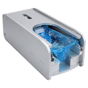 谐逸新款全自动鞋套机家用办公司鞋膜机器拖拉式踩脚拉套鞋机脚套