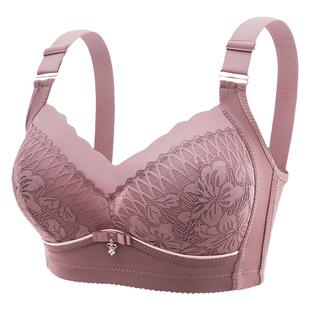 广州汕头品牌薄款防下垂收副乳内衣女无钢圈聚拢调整型潮汕文胸罩