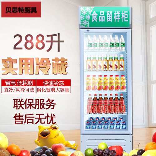 食品留样柜保鲜展示柜饮料冷藏柜幼儿园酒店学校饭菜小型冰箱冰柜