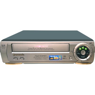 新款 松下高画质录像带播放机老式VHS录影带视频转数码磁带录像机