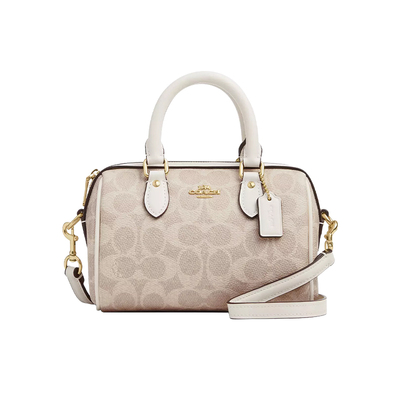 经典老花手提斜挎包COACH/蔻驰