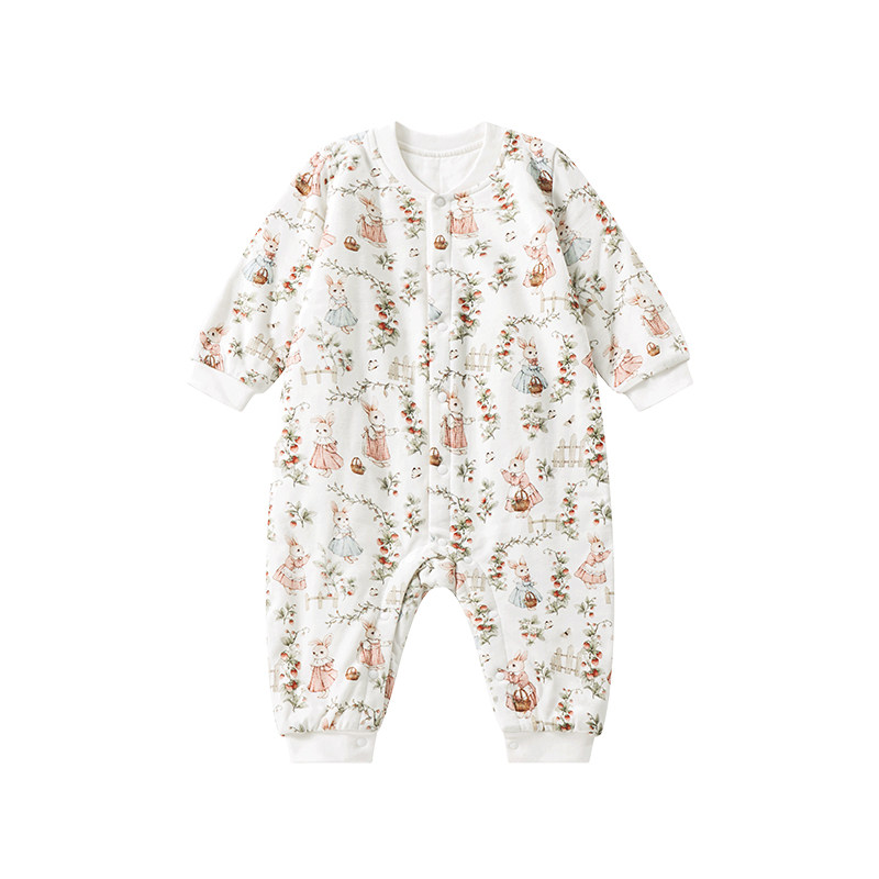 ELLEbaby宝宝秋冬连体哈衣