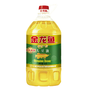 金龙鱼非转基因精炼一级大豆油5L/桶食用油色拉油正品家用植物油