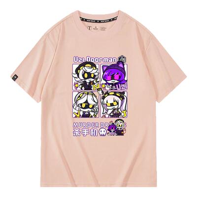 休闲宽松纯棉情侣短袖
