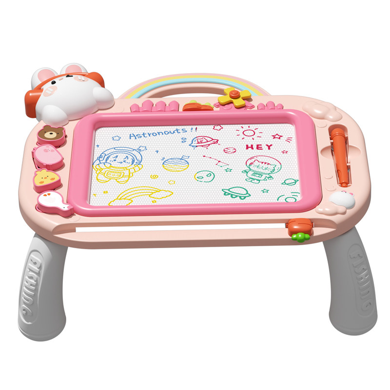 儿童画画板磁性彩色写字板婴幼儿家用可擦绘画板宝宝益智涂鸦玩具