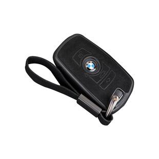 适用于宝马钥匙套翻毛皮525li5系530刀锋3系x1X2x3x4X5x6钥匙壳扣