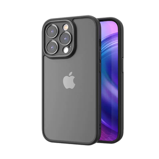 佰通适用于iPhone17Air磨砂手机壳13/12/11Promax炫彩防摔14半透明硅胶透气15自带镜头全包16plus高级保护套