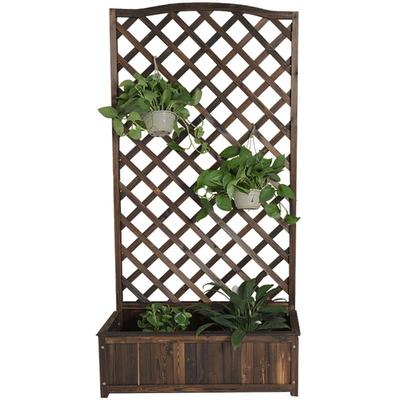 网格花架子网格爬藤架