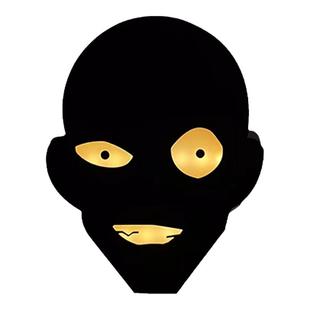 名侦探柯南小夜灯日本黑衣人犯人范围灯床头台灯氛围灯女usb充电男生恶搞卧室宿舍睡眠仪式小众高级感新年