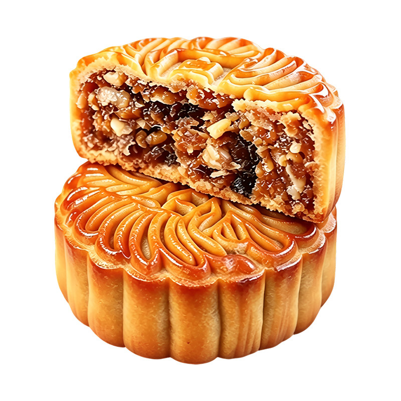 皇双皇酒家火腿五仁广式月饼散装