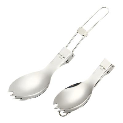 不锈钢折叠餐具便携野营野炊户外