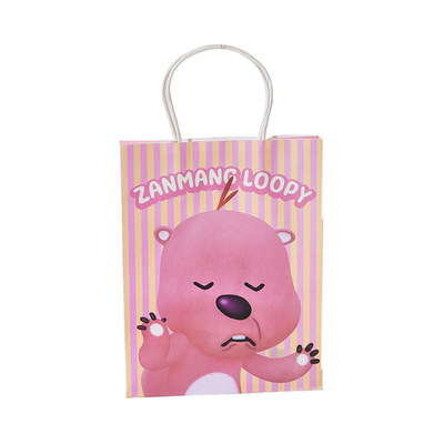 zanmang loopy露比小海狸周边可爱卡通礼品购物袋送礼生日