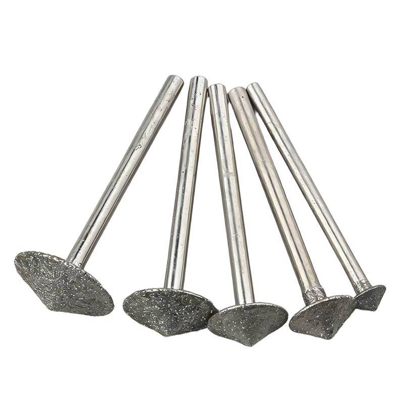金刚砂圆伞形玉石去皮倒角磨头