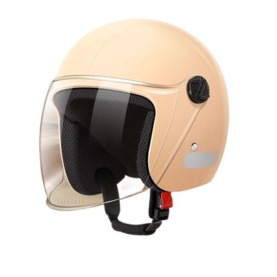 头盔2025新款3C认证电动车男女士安全四季通用冬季半盔保暖安全帽