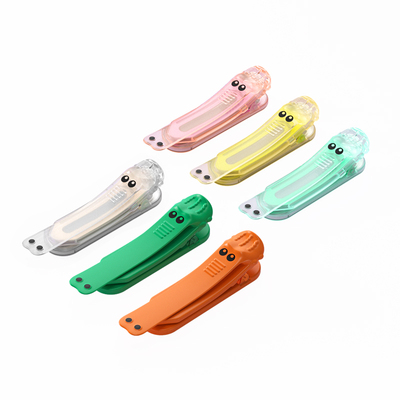 猫太子自动跟页书签随页创意软硅胶金属不变形小学生多功能看书阅读书夹标签便签儿童高颜值卡通书本可爱夹子