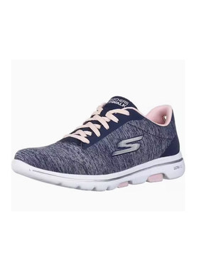Skechers斯凯奇Go Walk 5 True女低帮布面针织工作运动休闲健步鞋