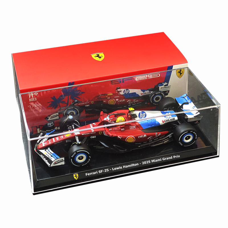 比美高1/24法拉利F1SF-25赛车模