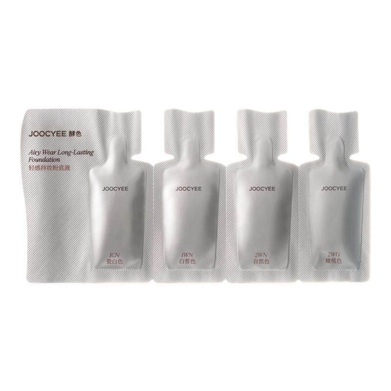 【9.9尝鲜】JOOCYEE酵色小银盖粉底液试色卡持妆混油皮