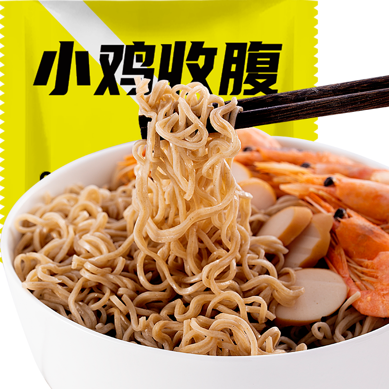 0脂肪方便面荞麦小鸡收腹