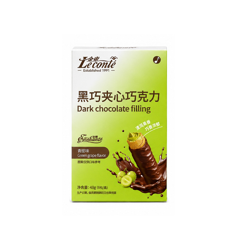 金帝青提柚子抹茶榛仁巧克力棒夹心网红休闲零食送女友节日礼物
