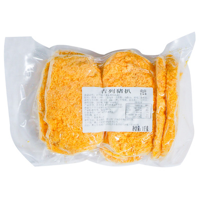 蒙西娜日式吉列猪扒油炸半成品