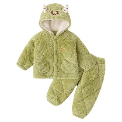 【全码A类】夹棉家居服抗静电绝