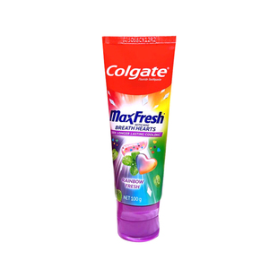 泰国高露洁多巴胺闪片亮片牙膏Colgate桃子西瓜亮白草莓清新口气